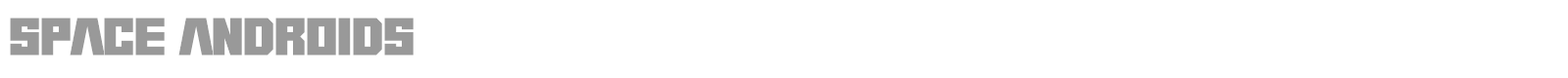 Space Androids font preview